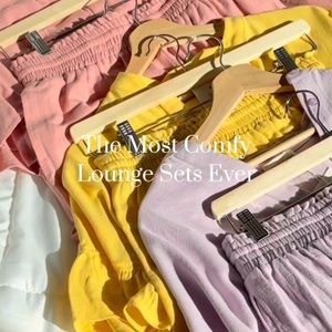 Three lounge matching sets with labels - brand new